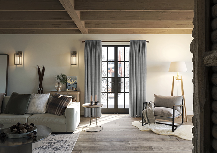 Melrose (Blackout), Cobblestone - Made to Measure Curtains - Image 15